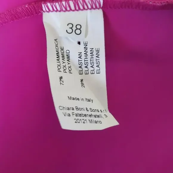 Chiara Boni La Petite Robe Floral Print Off-the-Shoulder Blouson‎ Sleeve Dress - Picture 8 of 11